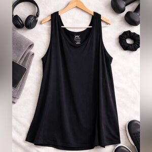 JMS Just My Size Active Black Tank Top Women’s 2X